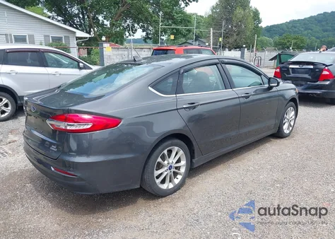 2020 Ford Fusion Hybrid Se from USA, damaged, VIN 3FA6P0LU7LR232500